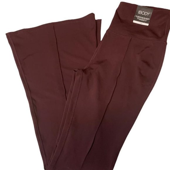 Cotton On Ladies Contouring Yoga Flare Pant, RUM RAISIN, L - Picture 1 of 7